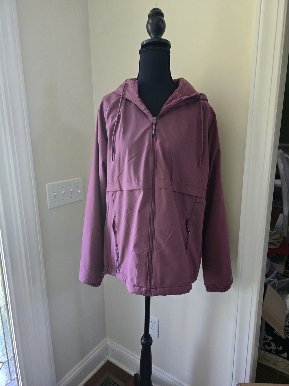 New Balance Dusty Rose Zip Hoodie